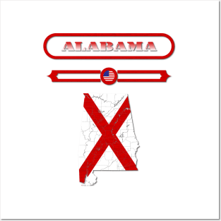 ALABAMA STATE, UNITED STATES, USA. SAMER BRASIL Posters and Art